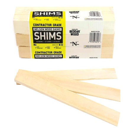 Airmark 12 in. Contractor Shims, 42PK 5606181